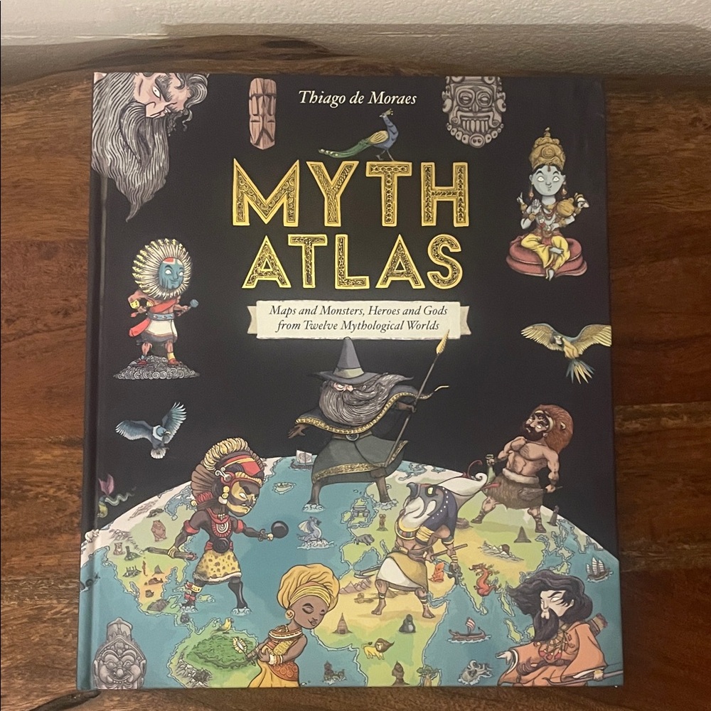 First Edition, Hardbound Myth Atlas Book